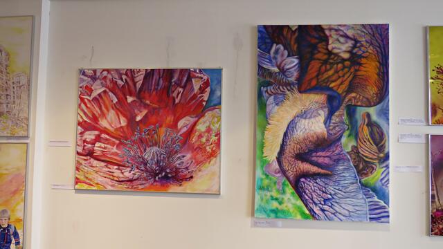 Mohn und Iris von Rolf F. Schreiber hervorragend fotografiert | Foto: Brigitte Melder