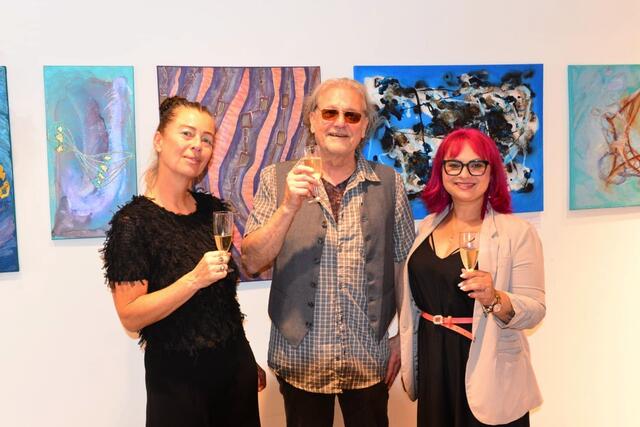 Foto von der Vernissage | Foto: Aldo Miserendino