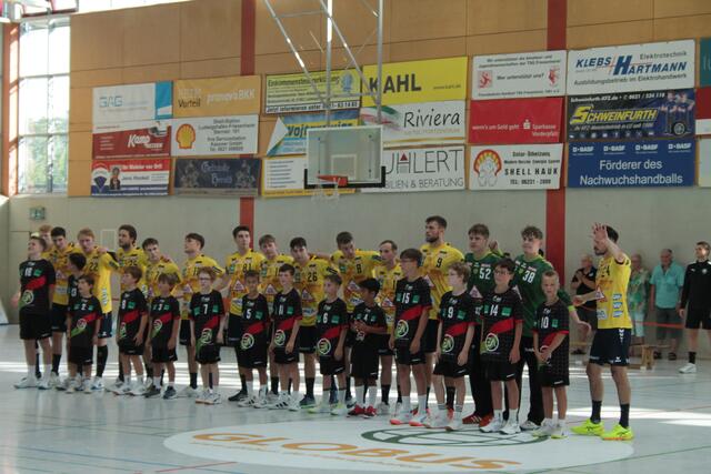 Die Mannschaft der Rhein-Neckar Löwen | Foto: Michael Sonnick
