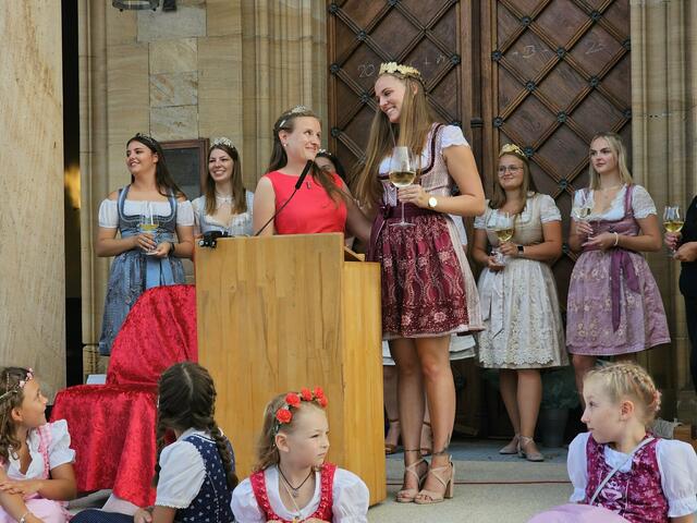 Gekrönte Häupter bei der Goisemer Kerwe | Foto: Eva Bender