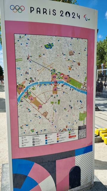 Blick auf den Stadtplan - und die Sperrzonen | Foto: www.jowapress.de