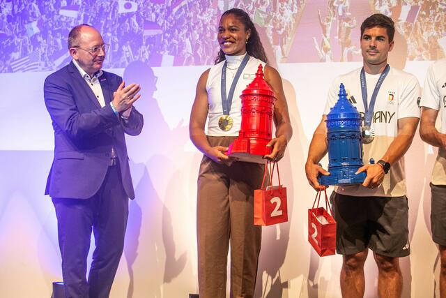 Beifall für die Sieger | Foto: Wolfgang Neuberth