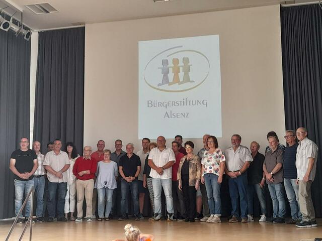 Gründungsmitglieder der Bürgerstiftung Alsenz 18.8.2024  | Foto: Bürgerstiftung Alsenz 