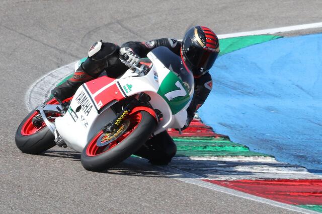 Herbert Hauf auf der Yamaha TZ 250, die von Adi Schneider aus Nürnberg betreut wurde | Foto: Klassik Motorsport