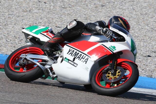 Herbert Hauf auf der Yamaha TZ 250  | Foto: Klassik Motorsport