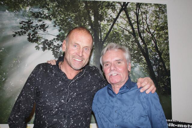 Herbert Hauf (links) und Gerhard Singer  | Foto: Michael Sonnick