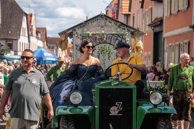 1.250 Jahre Bellheim - der Festumzug  | Foto: Paul Needham