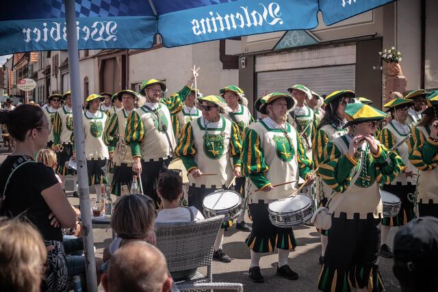 1.250 Jahre Bellheim - der Festumzug mit Gästen aus dem Umland (hier aus Schaidt) | Foto: Paul Needham