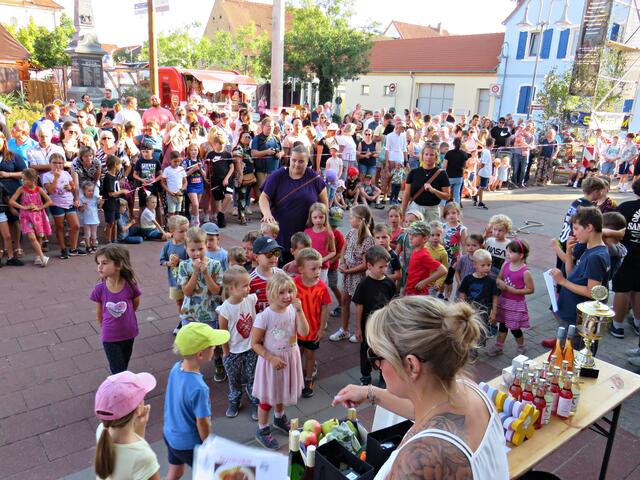 Siegerehrung beim den Kleinsten | Foto: Brigitte Melder