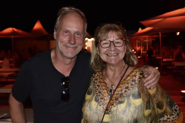Danke für dieses schöne Erinnerungsfoto mit Wolfram Koch | Foto: Jürgen Schmid