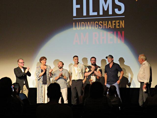 Vorstellung der Filmcrew zu Beginn des Films | Foto: Brigitte Melder