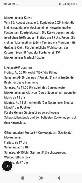 Programm  | Foto: Tina Kirsch