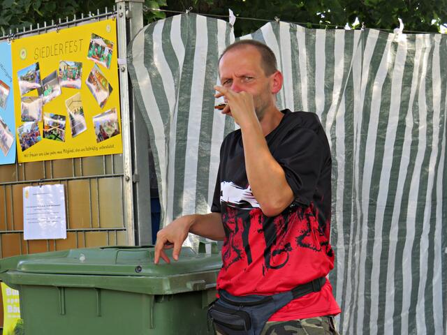 Der Mann mit der Mundharmonika | Foto: Brigitte Melder
