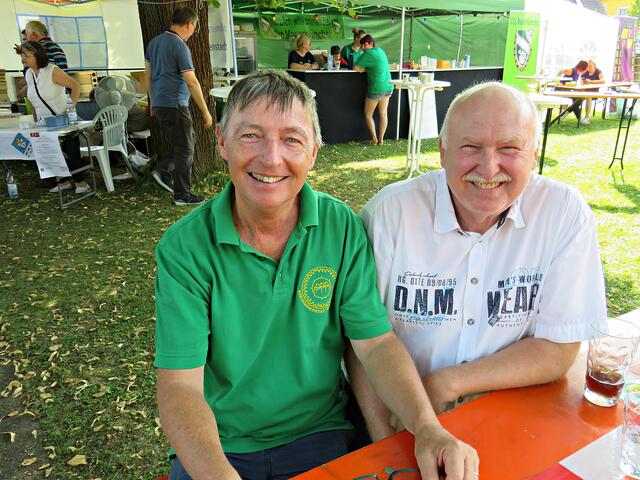 Markus Lemberger und Günther Henkel | Foto: Brigitte Melder
