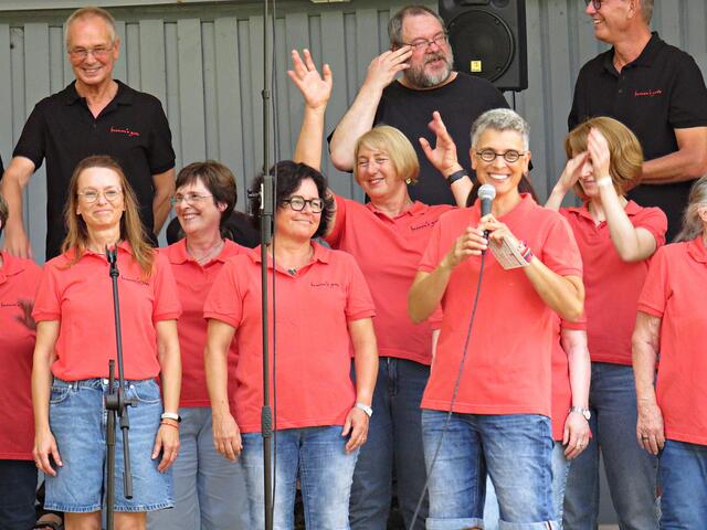 Melanie Fleck bei der Begrüßung | Foto: Brigitte Melder