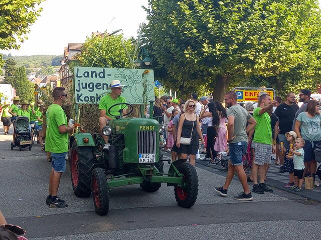 Auch die Landjugend Konken war vertreten | Foto: Anja Stemler