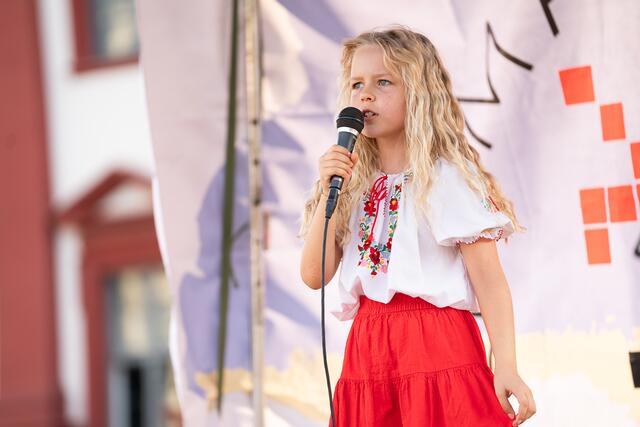 Der Auftritt von Sophie Kree berührte das Publikum besonders.  | Foto: Christian Gaier