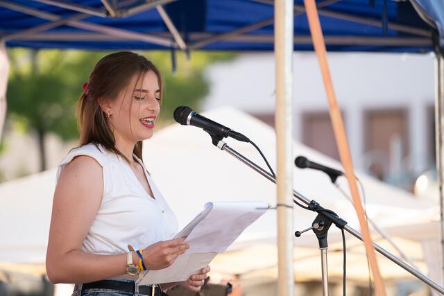 Eindrücke vom Benefizkonzert anlässlich des Unabhängigkeitstags der Ukraine auf dem Mannheimer Marktplatz. | Foto: Christian Gaier