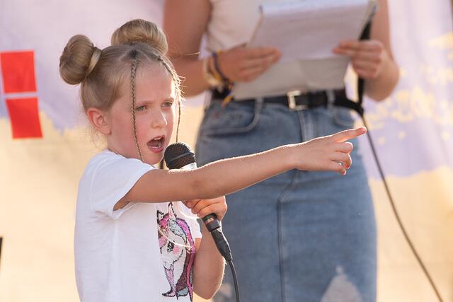 Eindrücke vom Benefizkonzert anlässlich des Unabhängigkeitstags der Ukraine auf dem Mannheimer Marktplatz. | Foto: Christian Gaier