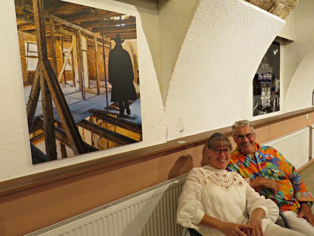 Ehepaar Müller aus Mutterstadt genoss die Ausstellung | Foto: Brigitte Melder