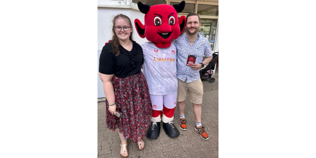 Auch Betzi feierte mit. (Foto: Jacqueline Steinbach, Betzi und Frank Pfaff) | Foto: Frank Pfaff