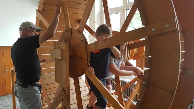 Zu sehen und zu bewundern sind Techniken und Handwerkskünste der alten Römer. | Foto: Zu sehen und zu bewundern sind Techniken und Handwerkskünste der alten Römer.