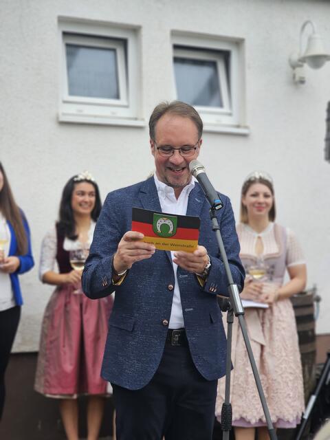 Der Hambacher Ortsvorsteher Pascal Bender. | Foto: Eva Bender