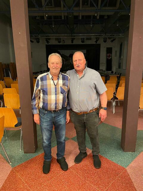 40 Jahre im Rat: Rudi Erdle (links) und Hans-Dieter Klein (rechts). | Foto: Ortsgemeinde Ramberg