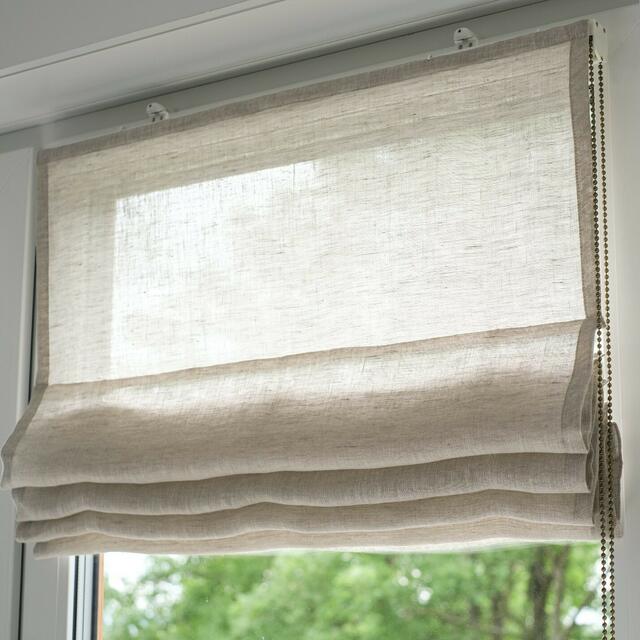 Leinen Raffrollo  | Foto: Varvara Home