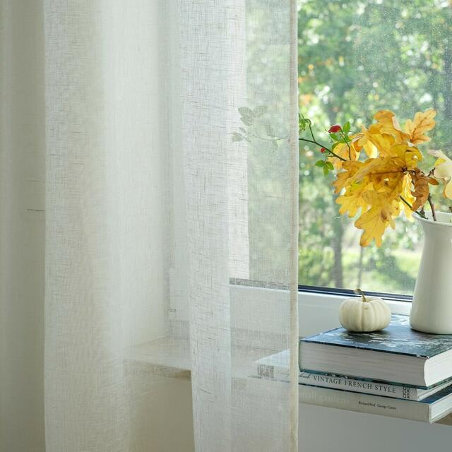 Vorhänge aus Leinen-Voile  | Foto: Varvara Home