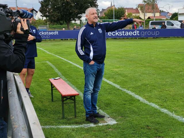 Mechtersheim-Trainer Jürgen Kramny | Foto: Achim Riess