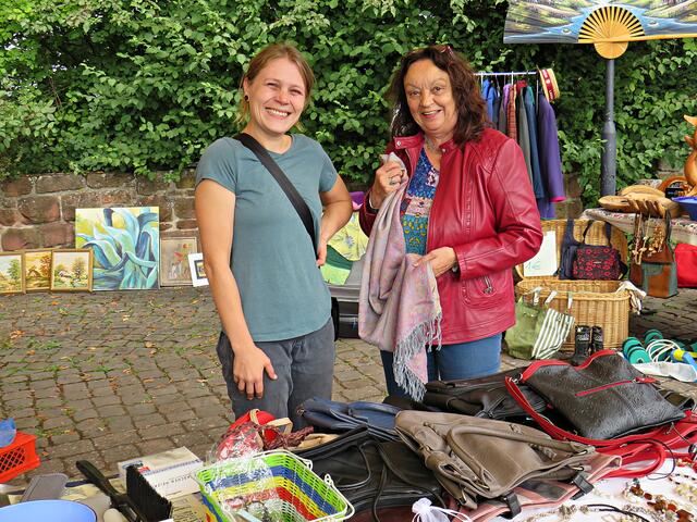 Schicker Schal | Foto: Brigitte Melder