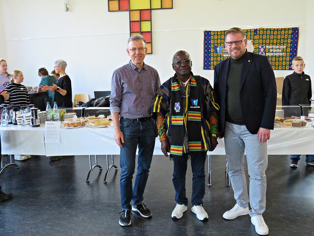 Manuel Budich, Philip Ntaah und Christian Schreider | Foto: Brigitte Melder