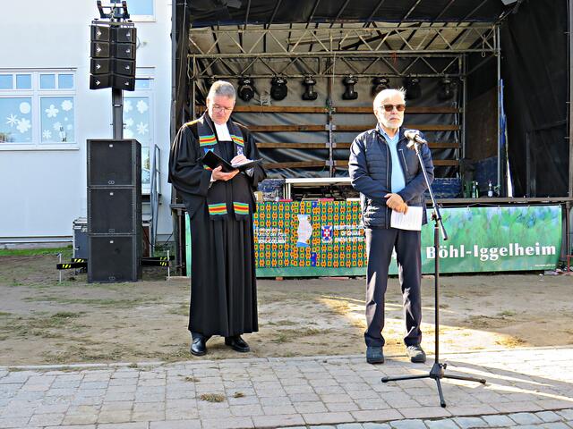 Dr. Wagner-Peterson und Jürgen Vogt | Foto: Brigitte Melder
