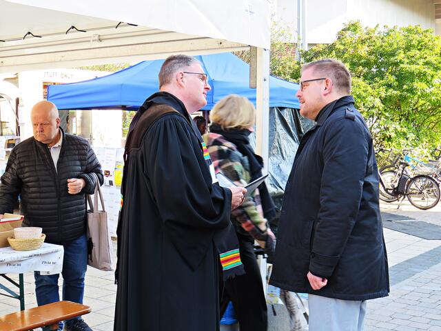 Dr. Wagner-Peterson und Christian Schreider | Foto: Brigitte Melder