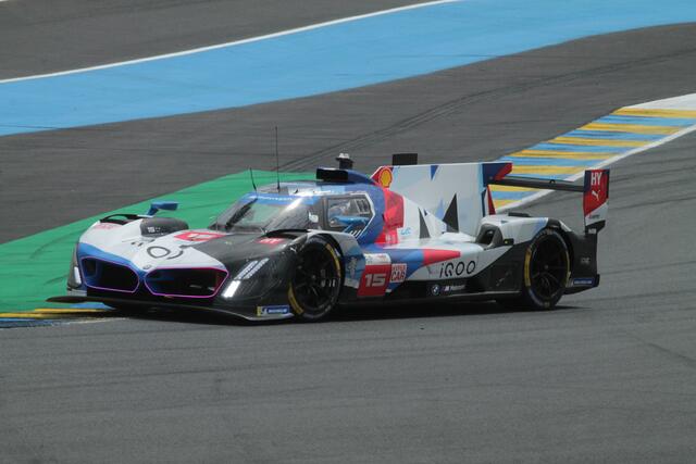 Zweite wurden Raffaele Marciello, Dries Vanthoor und Marco Wittmann im BMW M Hybrid V8 | Foto: Michael Sonnick