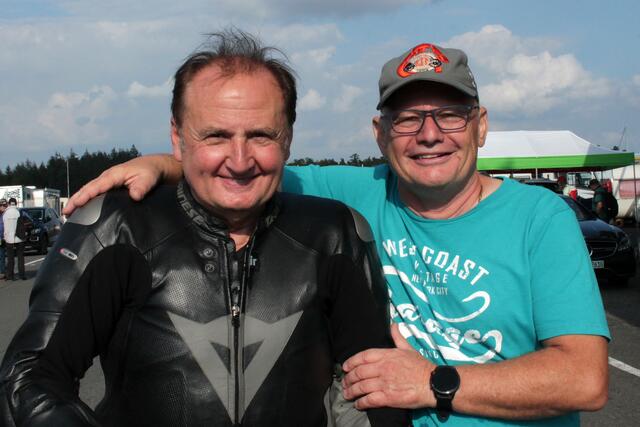 Reiner Scheidhauer mit Ralf Hobl | Foto: Michael Sonnick
