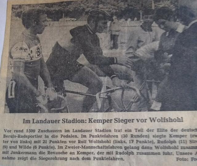 Aschenbahnrennen in Landau | Foto: Die Rheinpfalz