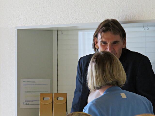 Man kennt sich aus dem Polizeipräsidium Mannheim | Foto: Brigitte Melder