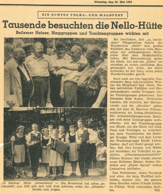 Auszug aus dem Pressespiegel | Foto: Stadtarchiv Landau