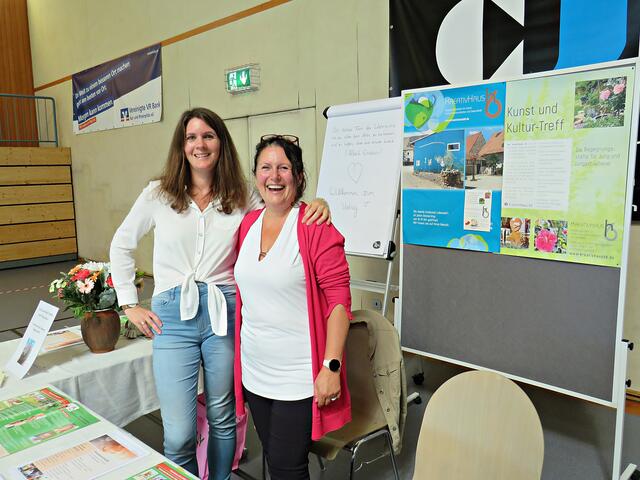 Nicole Fröhlich und Tina Krauß | Foto: Brigitte Melder