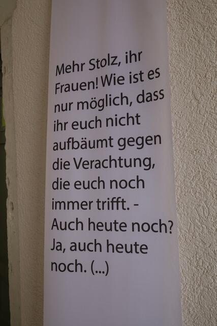 Die Zitate entlang der Festmeile | Foto: Jörg Kaufmann