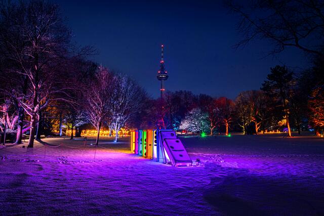 33 Winterzauber im Luisenpark | Foto: Thorsten Hetterich