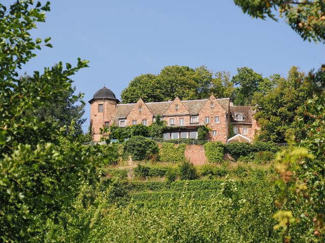 3 Die Kropsburg im Spätsommer bei Sankt Martin. | Foto: Thomas Kramb