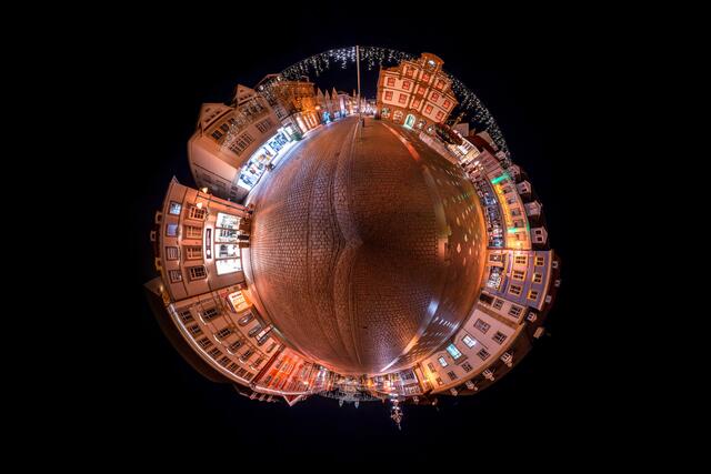 46 Speyer als "Little Planet" | Foto: Georg Beck