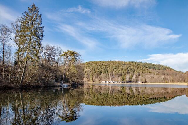 7 Starr ruht der See
aufgenommen am Gelterswoog | Foto: Elmer Geissler