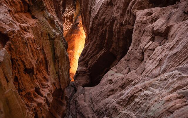 31 Altschlossfelsen im Abendlicht, Pfälzerwald | Foto: Marvin Jülch