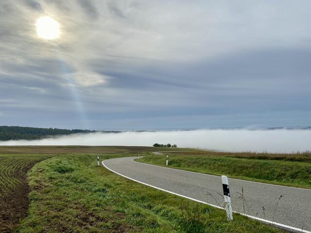 5 Aufziehender Nebel bei Wörsbach (Kreis Kaiserslautern).  | Foto: Alexandra Scott