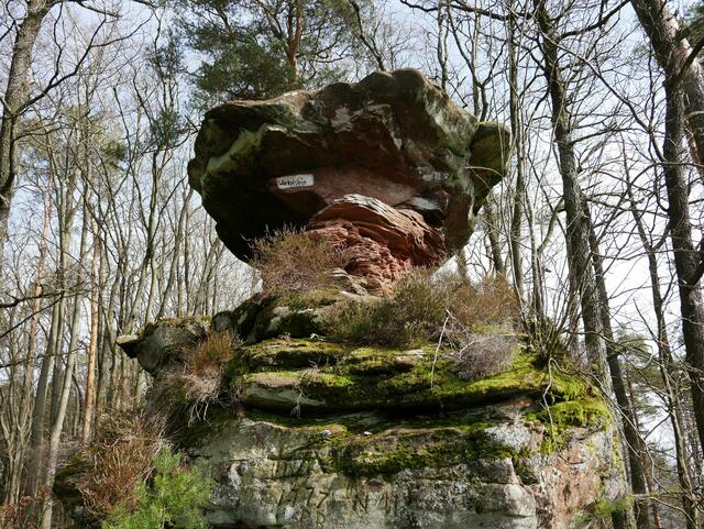 16 Wackelstein (bei Wilgartswiesen) | Foto: Klaus-Peter Schäfer