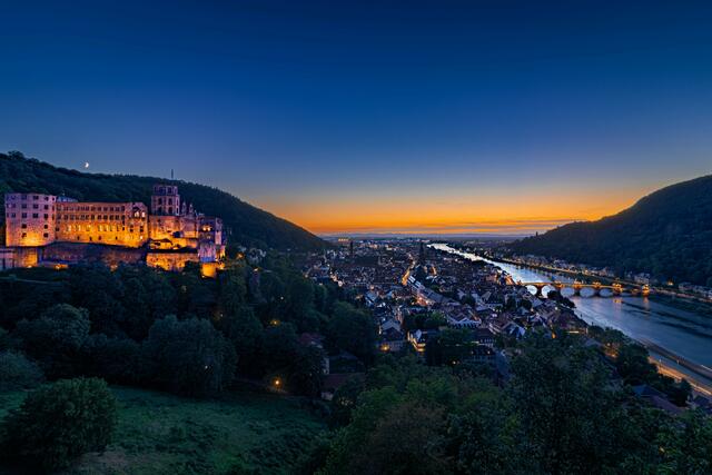 42 Sonnenuntergang in Heidelberg | Foto: Thorsten Hetterich